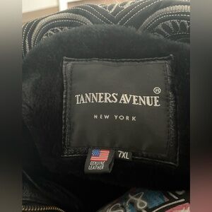 Tanners Genuine Leather Jacket Black Brand New Men Size 5xl. Serious Inquiries.